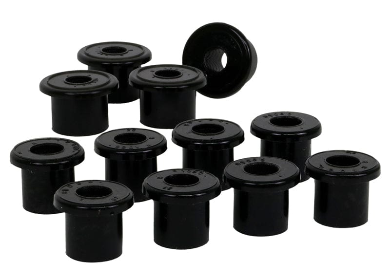 Whiteline Suits 4cyl petrol models Rear Leaf Spring - Bushing Kit to Suit Nissan Nazara D21, D22 2wd Autofit
