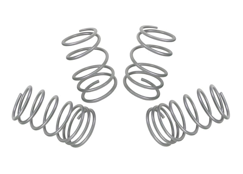 Whiteline Suits models MY04 - on - lowers vehicle approximately 30mm front and rear Front and Rear Coil Springs - Lowered to Suit Subaru Impreza GD WRX Autofit