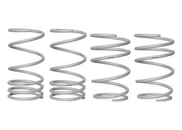 Whiteline Suits models to - MY03 - lowers vehicle approximately 30mm front and 25mm rear Front and Rear Coil Springs - Lowered to Suit Subaru Impreza GD WRX Autofit
