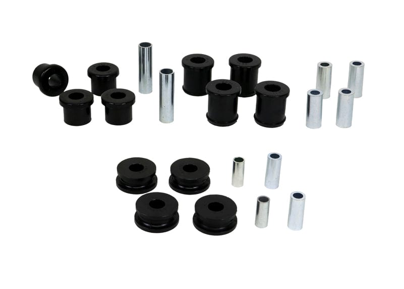 Whiteline Suits models with strut rod to chassis bushing with 46mm L crush tube Front Control Arm/Strut Rod - Bushing Kit to Suit Nissan Navara D22 2wd Autofit