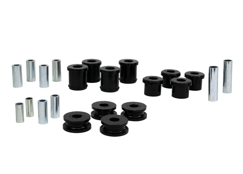 Whiteline Suits models with strut rod to chassis bushing with 46mm L crush tube Front Control Arm/Strut Rod - Bushing Kit to Suit Nissan Navara D22 2wd Autofit