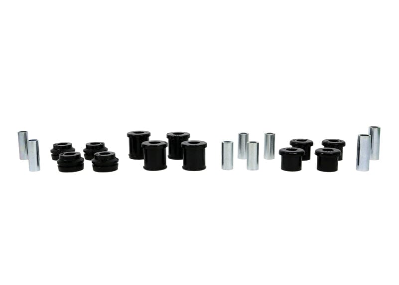Whiteline Suits models with strut rod to chassis bushing with 62mm L crush tube Front Control Arm/Strut Rod - Bushing Kit to Suit Nissan Navara D22 2wd Autofit