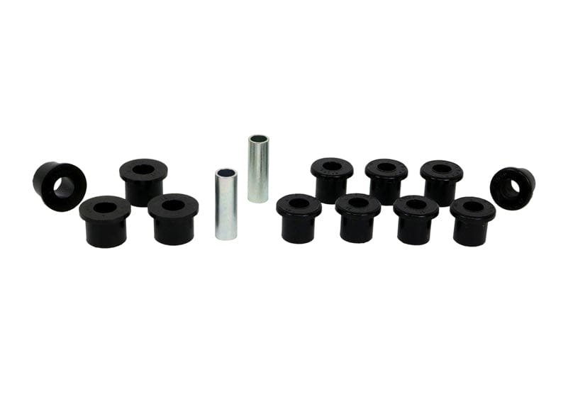 Whiteline Suits petrol models Rear Leaf Spring - Bushing Kit to Suit Nissan Nazara D21, D22 4wd Autofit