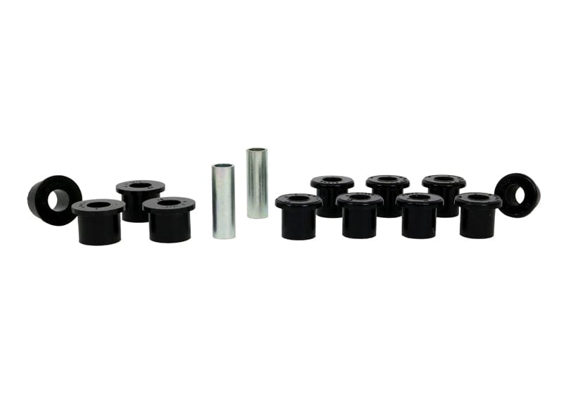 Whiteline Suits petrol models Rear Leaf Spring - Bushing Kit to Suit Nissan Nazara D21, D22 4wd Autofit