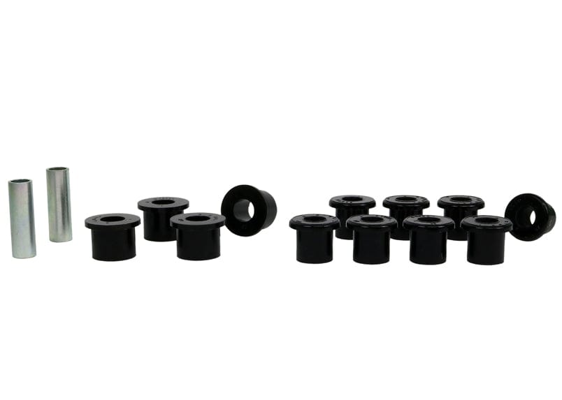 Whiteline Suits petrol models Rear Leaf Spring - Bushing Kit to Suit Nissan Nazara D21, D22 4wd Autofit