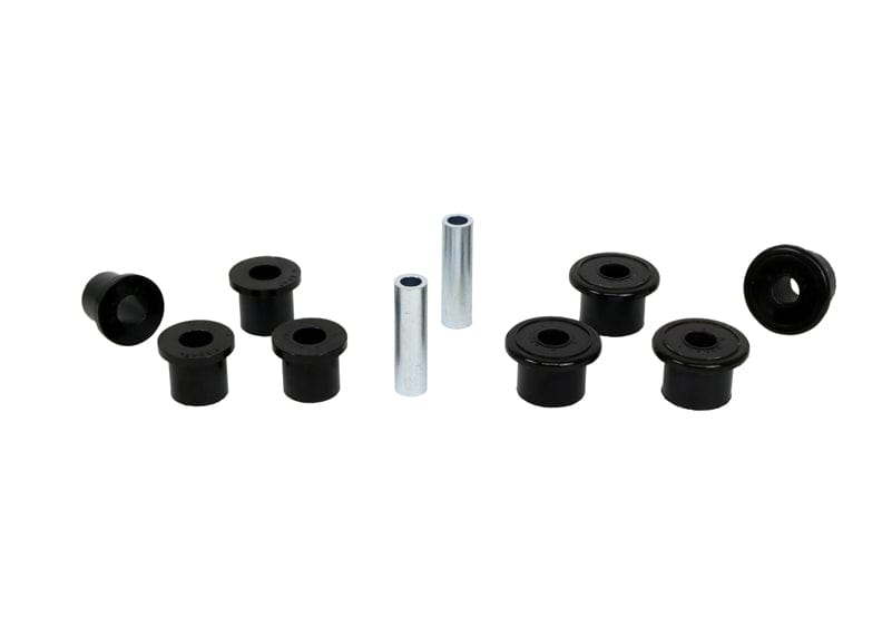 Whiteline Suits V6 and diesel models Rear Leaf Spring - Bushing Kit to Suit Nissan Nazara D21, D22 2wd Autofit