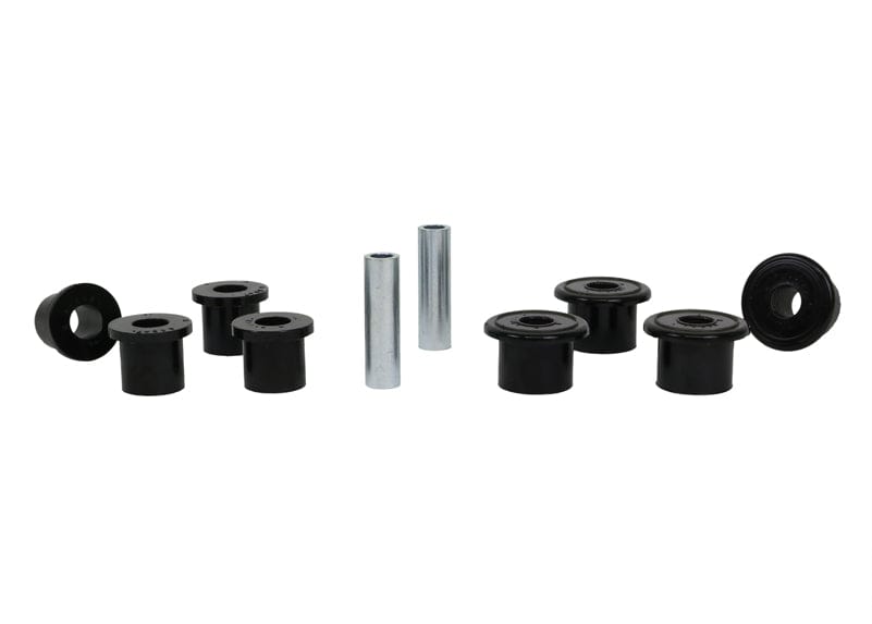 Whiteline Suits V6 and diesel models Rear Leaf Spring - Bushing Kit to Suit Nissan Nazara D21, D22 2wd Autofit