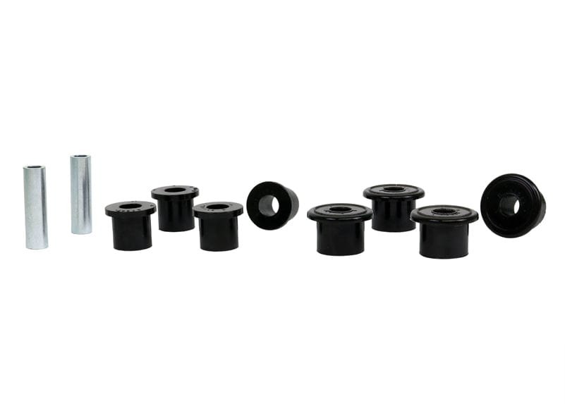Whiteline Suits V6 and diesel models Rear Leaf Spring - Bushing Kit to Suit Nissan Nazara D21, D22 2wd Autofit