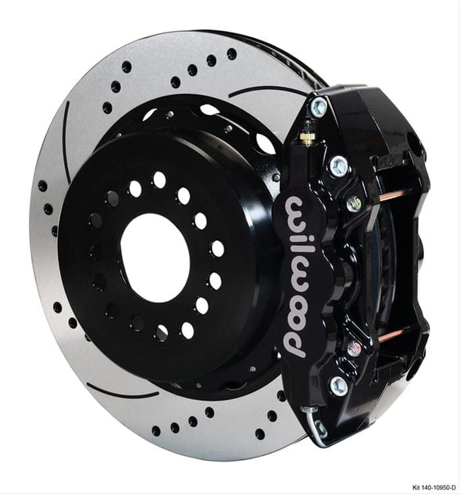 Wilwood Disc Brakes Wilwood AERO4 Big Brake Rear Brake Kits 140-10950-D Autofit
