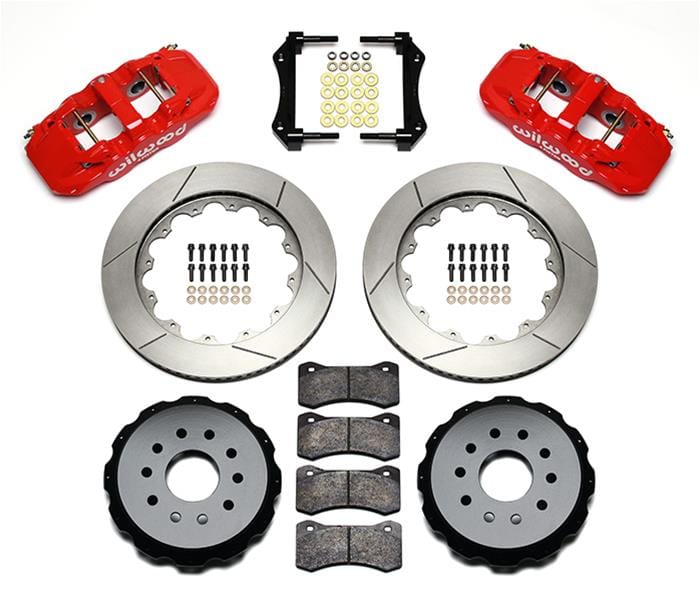 Wilwood Disc Brakes Wilwood AERO4 Big Brake Rear Brake Kits 140-11119-R Autofit