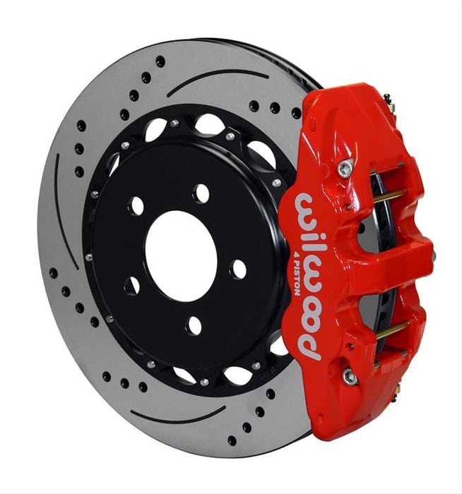 Wilwood Disc Brakes Wilwood AERO4 Big Brake Rear Brake Kits 140-11270-DR Autofit