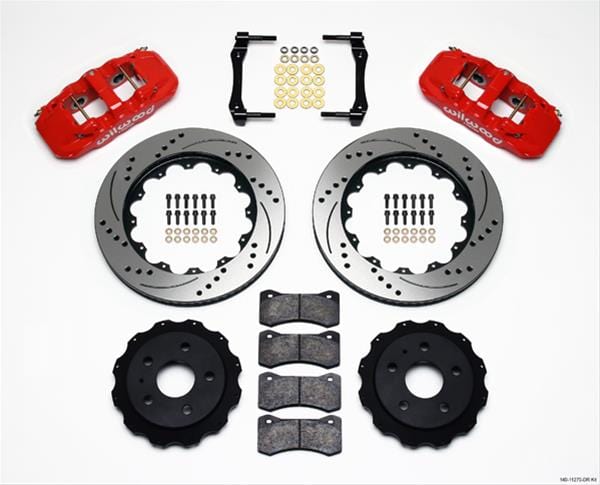 Wilwood Disc Brakes Wilwood AERO4 Big Brake Rear Brake Kits 140-11270-DR Autofit