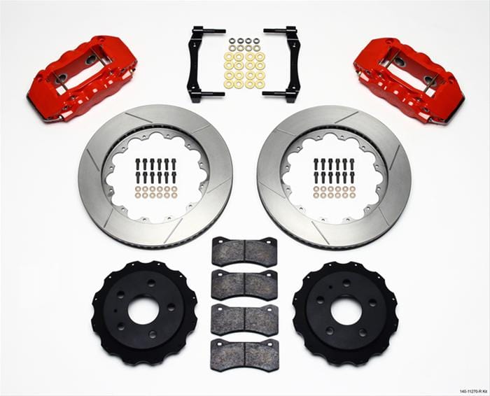 Wilwood Disc Brakes Wilwood AERO4 Big Brake Rear Brake Kits 140-11270-R Autofit