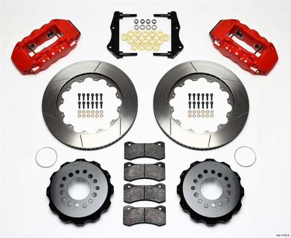 Wilwood Disc Brakes Wilwood AERO4 Big Brake Rear Brake Kits 140-11765-R Autofit