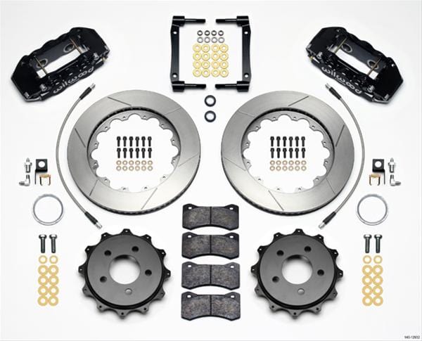 Wilwood Disc Brakes Wilwood AERO4 Big Brake Rear Brake Kits 140-12932 Autofit