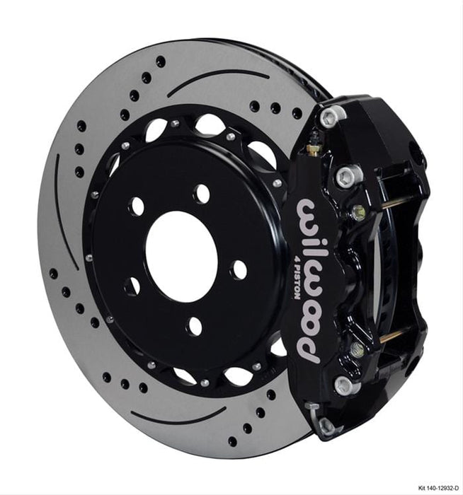 Wilwood Disc Brakes Wilwood AERO4 Big Brake Rear Brake Kits 140-12932-D Autofit