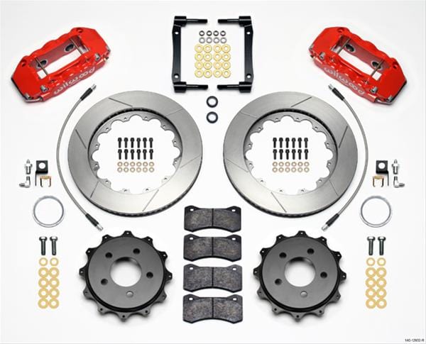 Wilwood Disc Brakes Wilwood AERO4 Big Brake Rear Brake Kits 140-12932-R Autofit