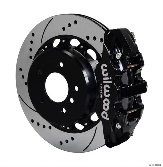 Wilwood Disc Brakes Wilwood AERO4 Big Brake Rear Brake Kits 140-13583-D Autofit