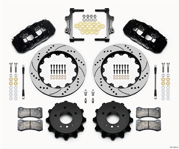 Wilwood Disc Brakes Wilwood AERO4 Big Brake Rear Brake Kits 140-13583-D Autofit