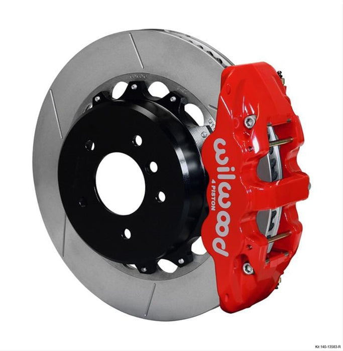 Wilwood Disc Brakes Wilwood AERO4 Big Brake Rear Brake Kits 140-13583-R Autofit
