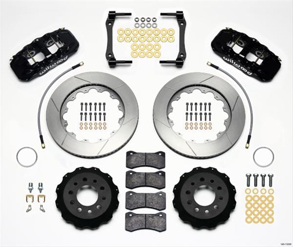 Wilwood Disc Brakes Wilwood AERO4 Big Brake Rear Brake Kits 140-13698 Autofit