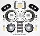 Wilwood Disc Brakes Wilwood AERO4 Big Brake Rear Brake Kits 140-14068-D Autofit