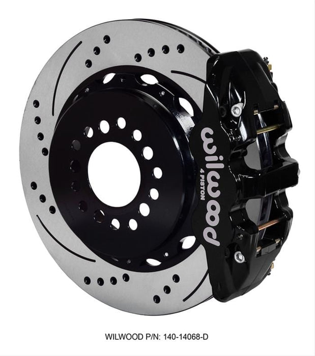 Wilwood Disc Brakes Wilwood AERO4 Big Brake Rear Brake Kits 140-14068-D Autofit