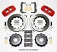 Wilwood Disc Brakes Wilwood AERO4 Big Brake Rear Brake Kits 140-14068-DR Autofit