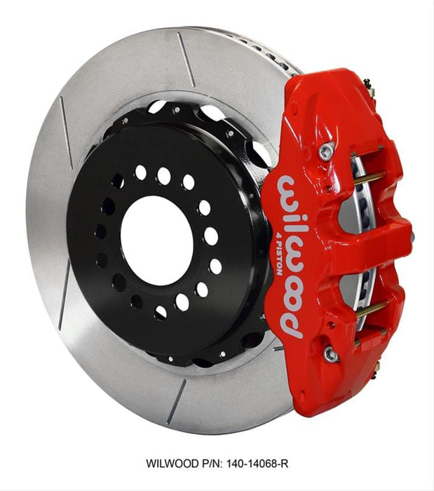 Wilwood Disc Brakes Wilwood AERO4 Big Brake Rear Brake Kits 140-14068-R Autofit