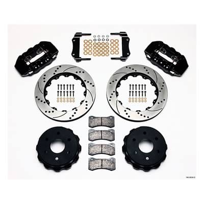 Wilwood Disc Brakes Wilwood AERO4 Big Brake Rear Brake Kits 140-9838-D Autofit