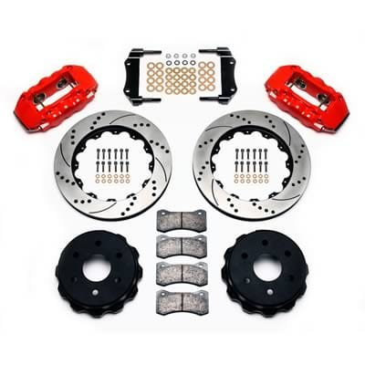 Wilwood Disc Brakes Wilwood AERO4 Big Brake Rear Brake Kits 140-9838-DR Autofit