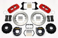Wilwood Disc Brakes Wilwood AERO4 Big Brake Rear Parking Brake Kits 140-10948-R Autofit