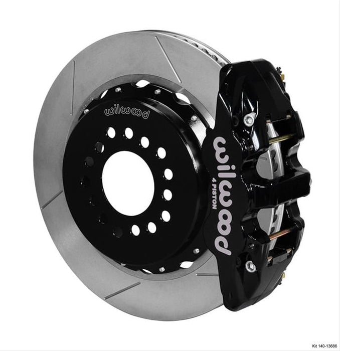Wilwood Disc Brakes Wilwood AERO4 Big Brake Rear Parking Brake Kits 140-13686 Autofit