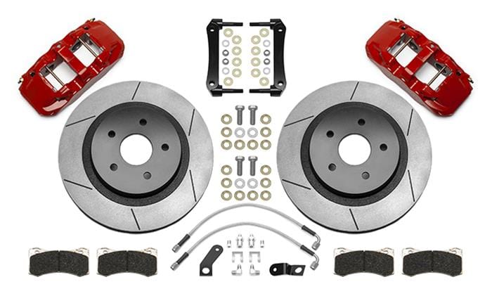 Wilwood Disc Brakes Wilwood AERO4 Big Brake Rear Parking Brake Kits 140-16026-R Autofit