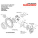 Wilwood Disc Brakes Wilwood AERO4 Big Brake Rear Parking Brake Kits 140-17673 Autofit
