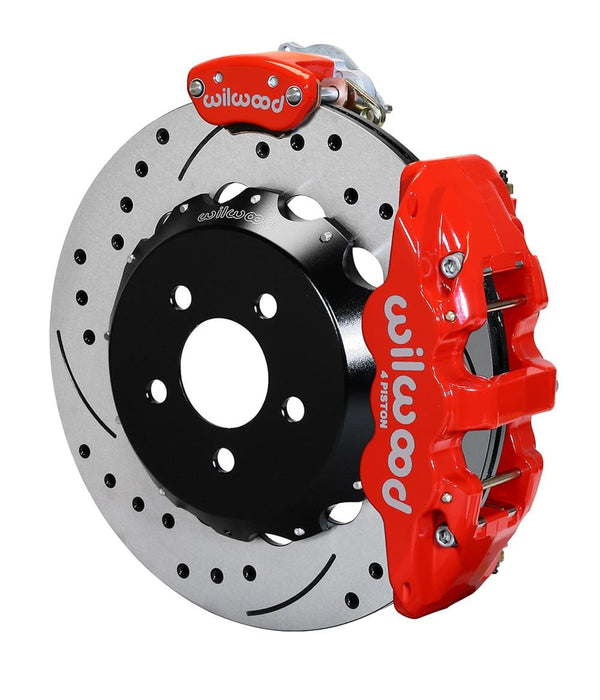 Wilwood Disc Brakes Wilwood AERO4-MC4 Big Brake Rear Parking Brake Kits 140-13888-DR Autofit