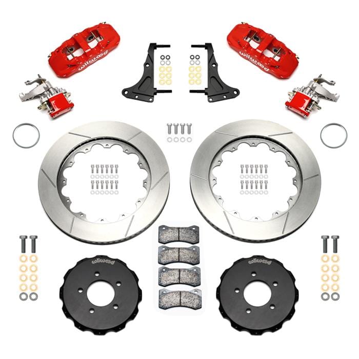 Wilwood Disc Brakes Wilwood AERO4-MC4 Big Brake Rear Parking Brake Kits 140-17142-R Autofit