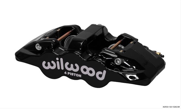 Wilwood Disc Brakes Wilwood AERO4 Radial Mount Calipers 120-13338-BK Autofit