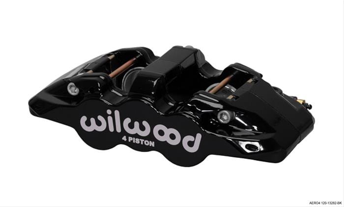 Wilwood Disc Brakes Wilwood AERO4 Radial Mount Calipers 120-14004-BK Autofit