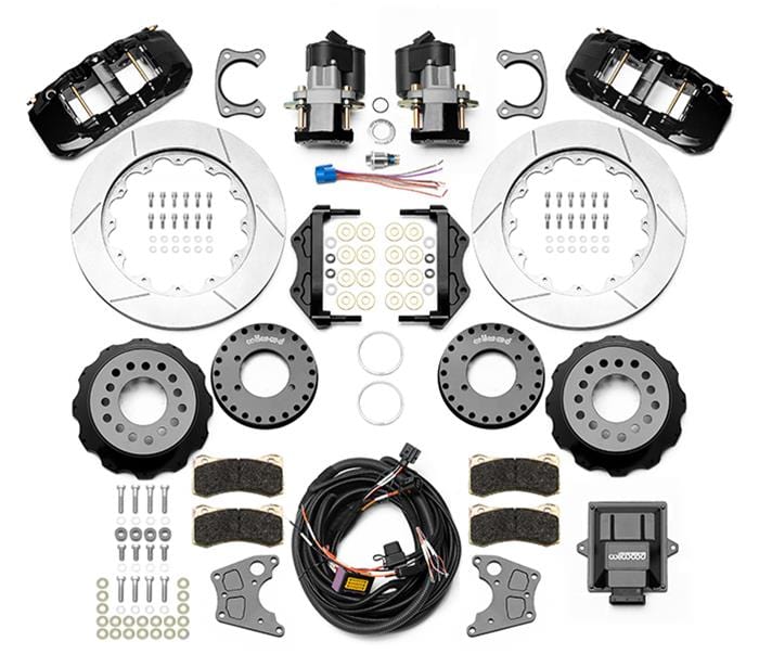 Wilwood Disc Brakes Wilwood AERO4 Rear Electronic Parking Brake Kits 140-15846 Autofit