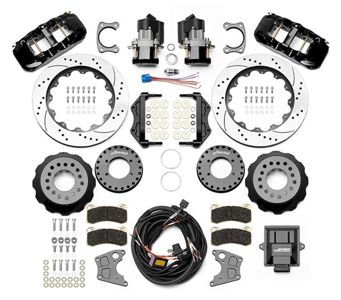Wilwood Disc Brakes Wilwood AERO4 Rear Electronic Parking Brake Kits 140-15846-D Autofit