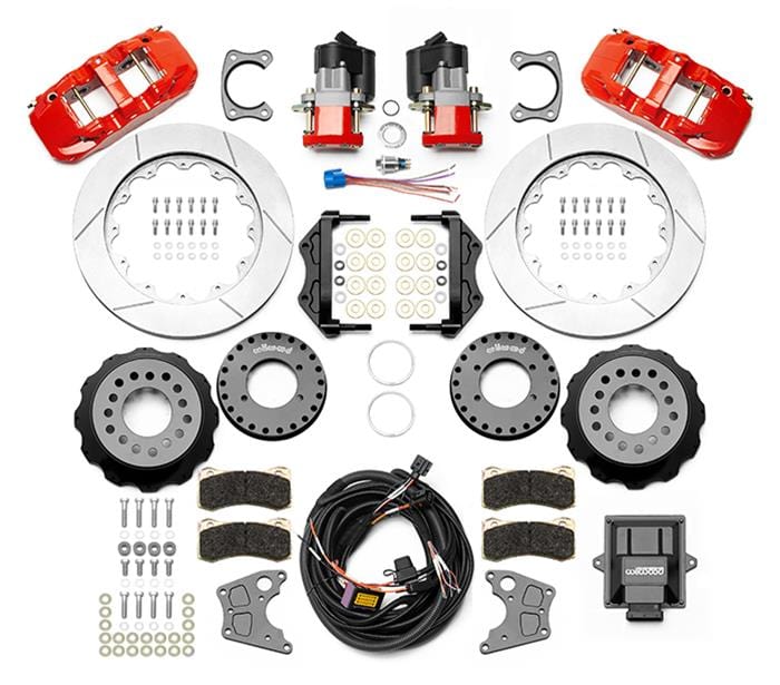 Wilwood Disc Brakes Wilwood AERO4 Rear Electronic Parking Brake Kits 140-15846-R Autofit