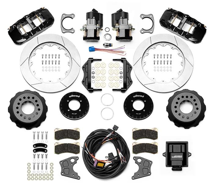 Wilwood Disc Brakes Wilwood AERO4 Rear Electronic Parking Brake Kits 140-16167 Autofit