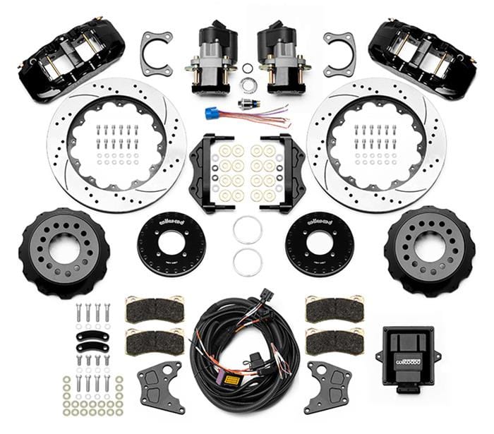 Wilwood Disc Brakes Wilwood AERO4 Rear Electronic Parking Brake Kits 140-16167-D Autofit