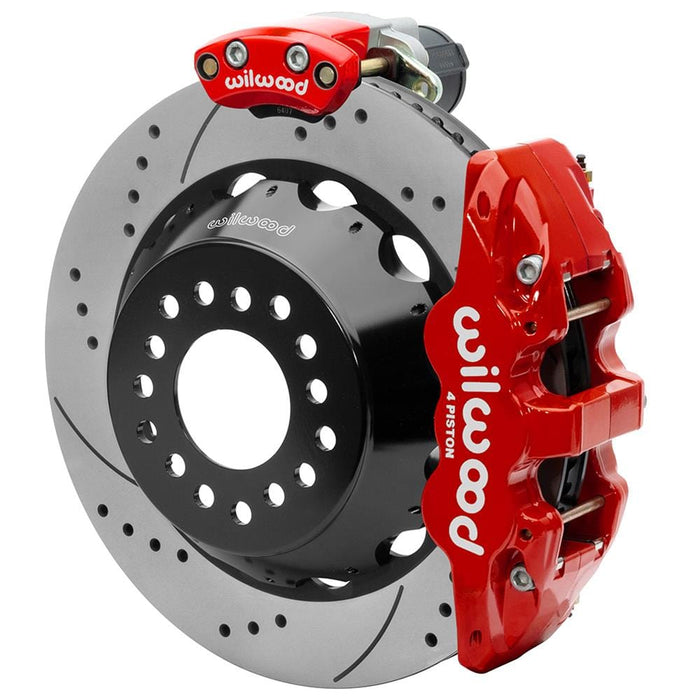 Wilwood Disc Brakes Wilwood AERO4 Rear Electronic Parking Brake Kits 140-16173-DR Autofit