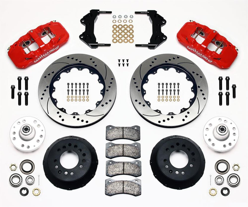 Wilwood Disc Brakes Wilwood AERO6 Big Brake Front Brake Kits 140-10641-DR Autofit