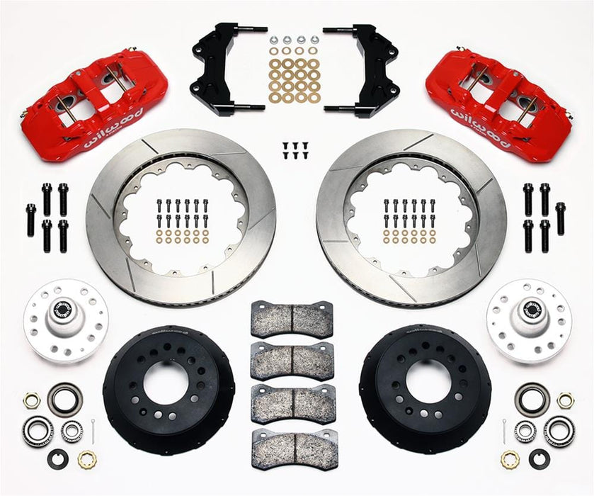 Wilwood Disc Brakes Wilwood AERO6 Big Brake Front Brake Kits 140-10641-R Autofit