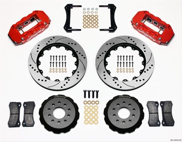 Wilwood Disc Brakes Wilwood AERO6 Big Brake Front Brake Kits 140-10830-DR Autofit