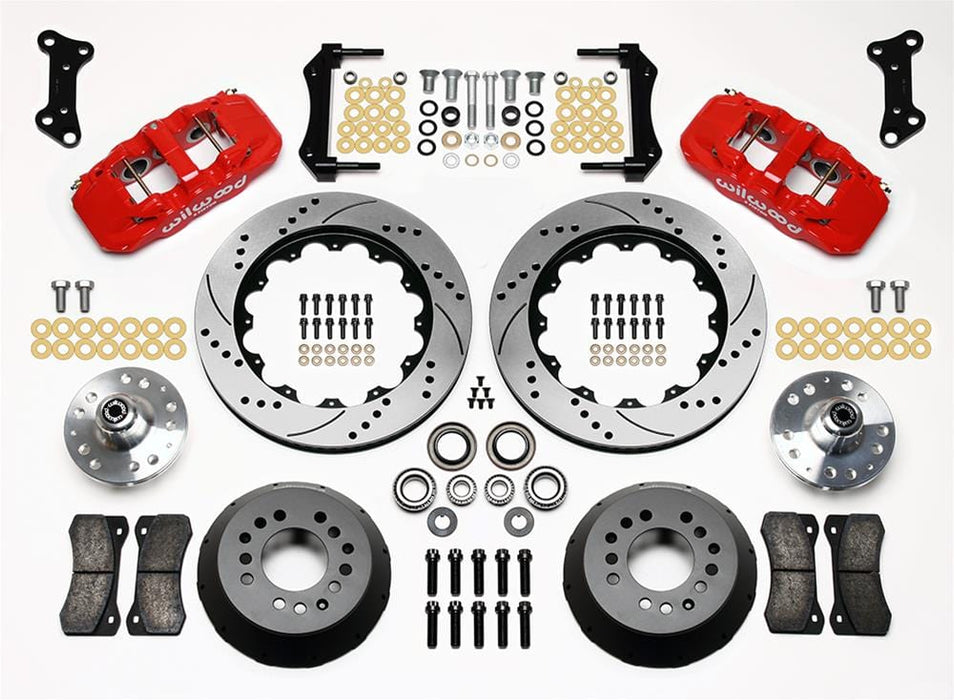 Wilwood Disc Brakes Wilwood AERO6 Big Brake Front Brake Kits 140-10920-DR Autofit