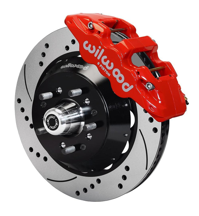 Wilwood Disc Brakes Wilwood AERO6 Big Brake Front Brake Kits 140-10920-DR Autofit